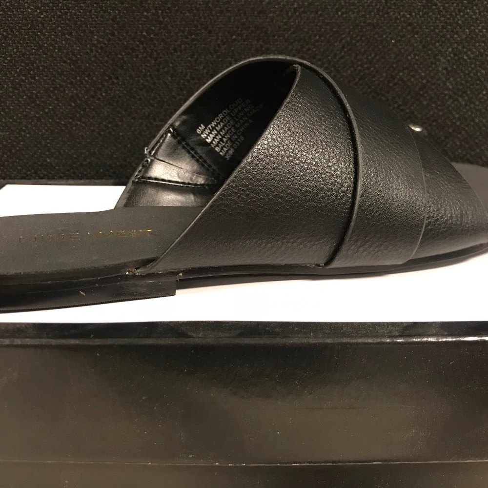Nine West Wordloud Slide Sandals
